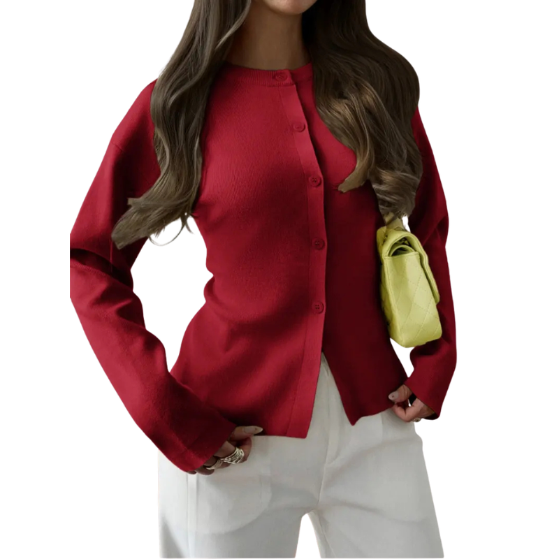 LIZEL™ – Slim Fit Long Sleeve Cardigan