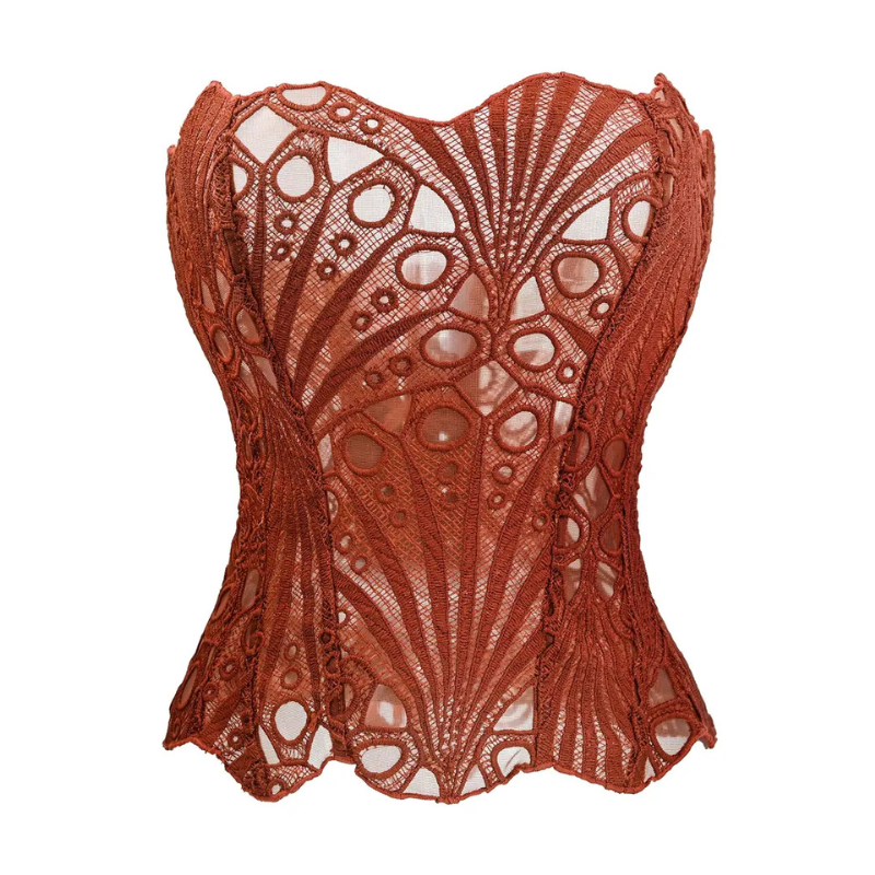 GEORGIA™ – Chic Lace Up Shapewear Corset Top
