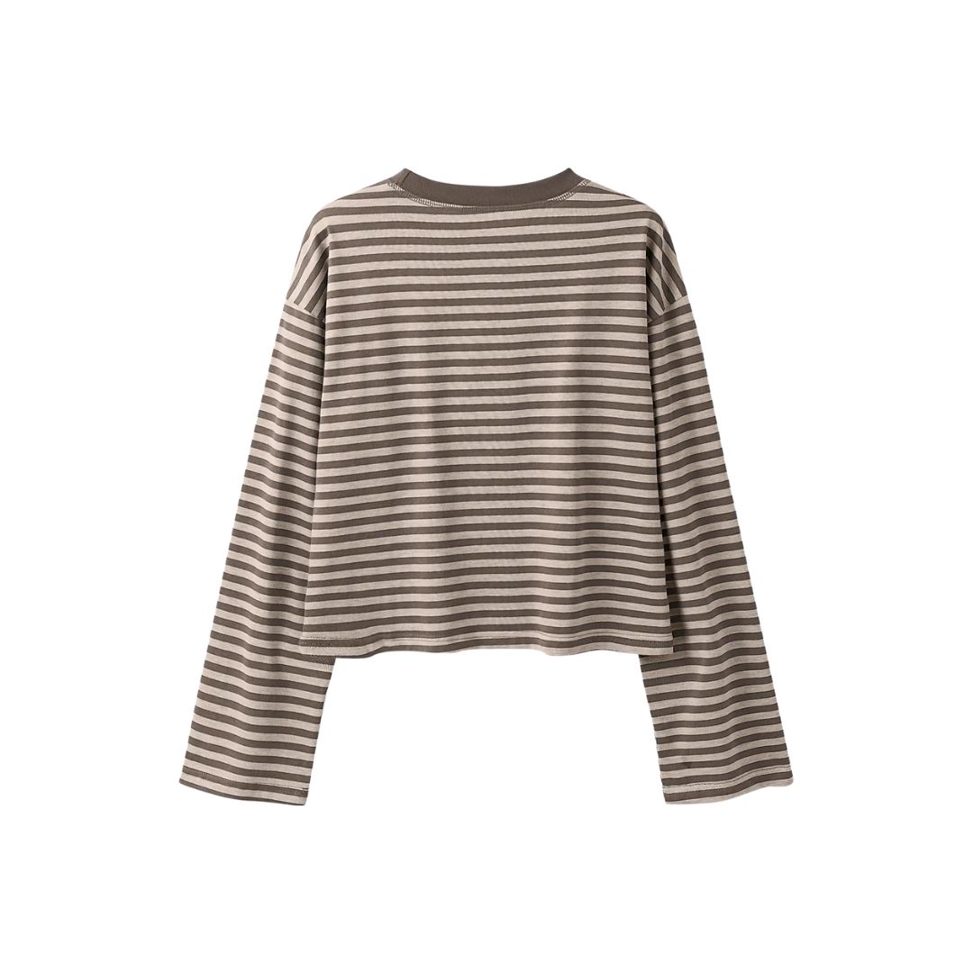 REAGAN™ – Relaxed Colorblock Striped Tee