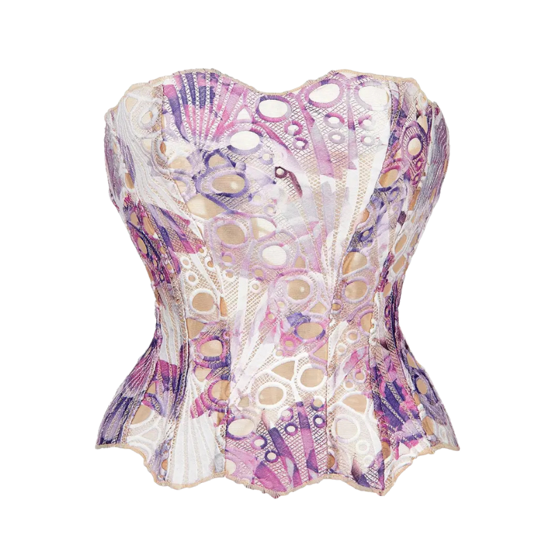 GEORGIA™ – Chic Lace Up Shapewear Corset Top