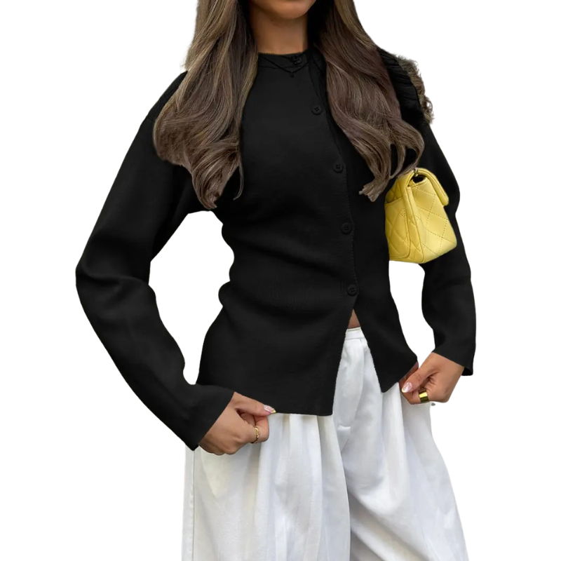 LIZEL™ – Slim Fit Long Sleeve Cardigan