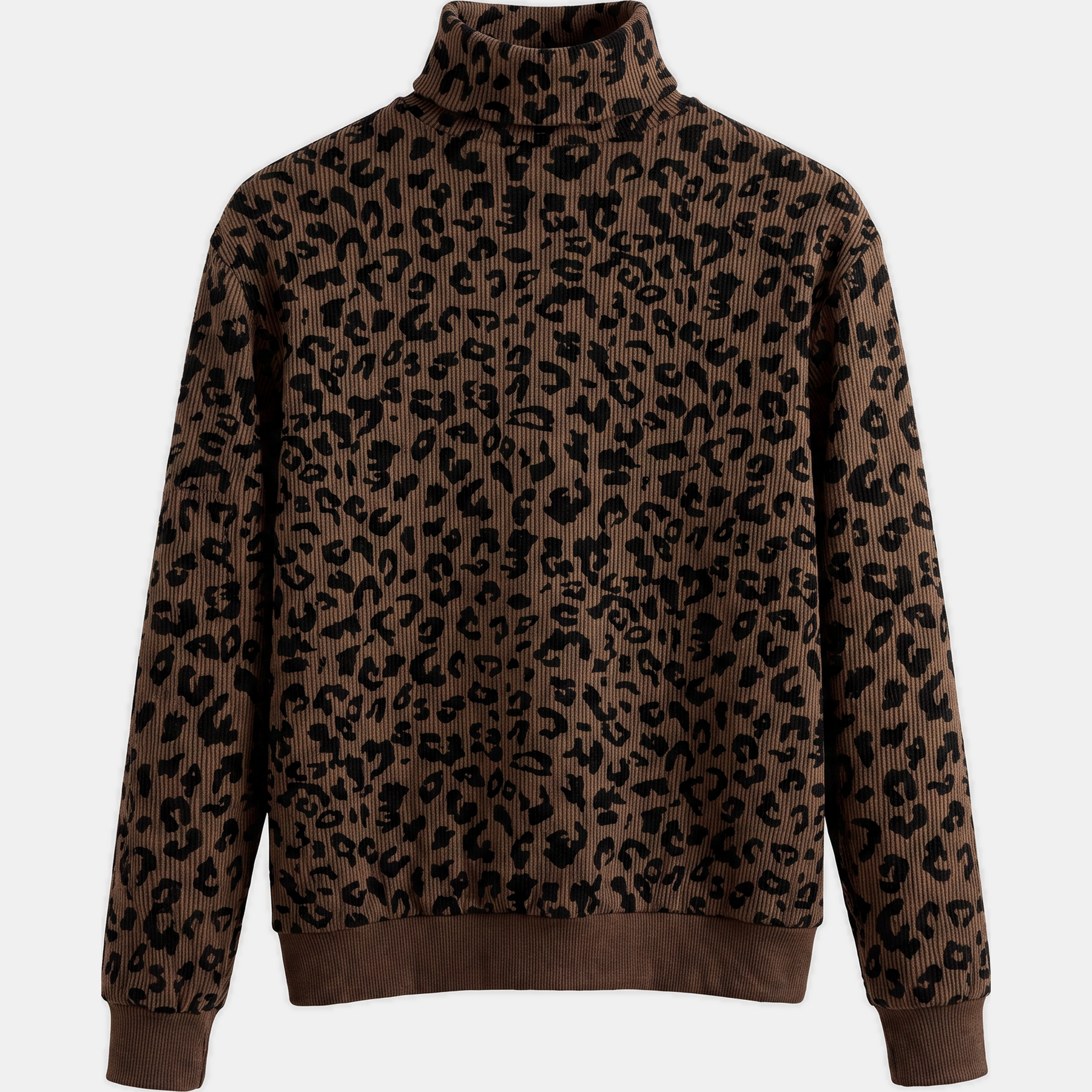 Women's Half Zip Oversized Drop Shoulder Sweatshirt