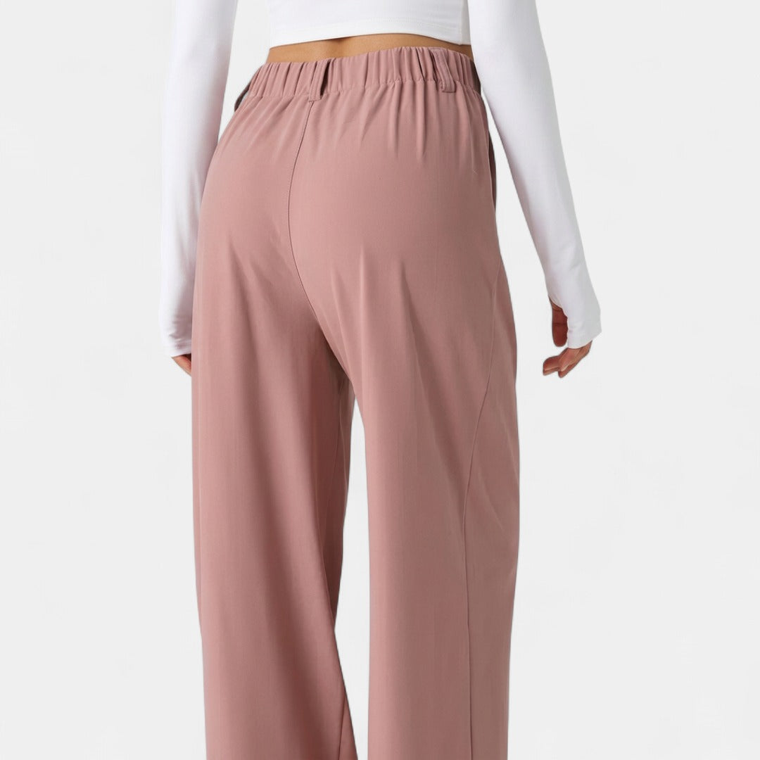 JUNOT™ – Relaxed High-Waist Wide-Leg Trousers