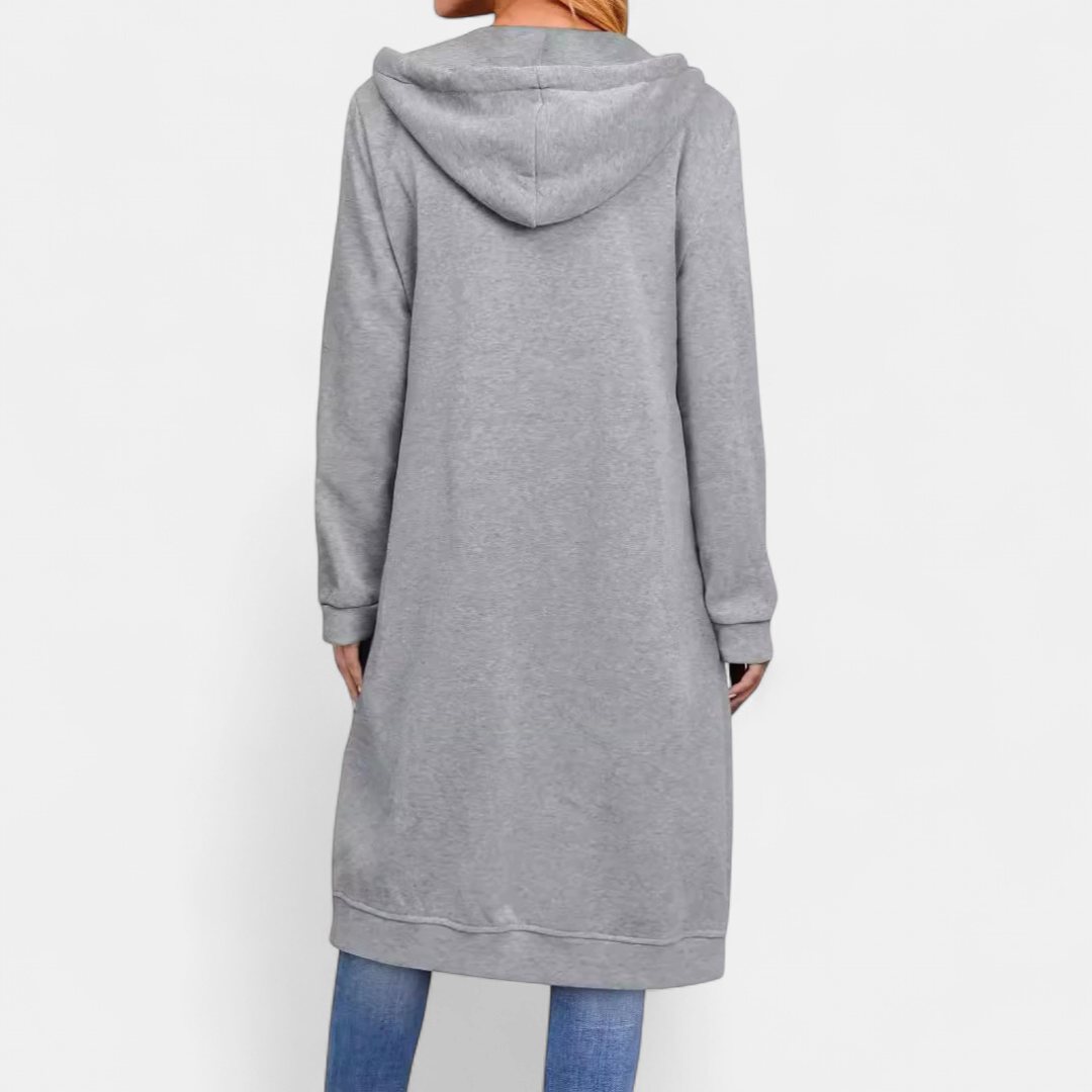 ZODIE™ – Relaxed Zip-Up Long Hoodie Sweatshirt