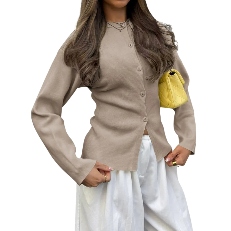LIZEL™ – Slim Fit Long Sleeve Cardigan