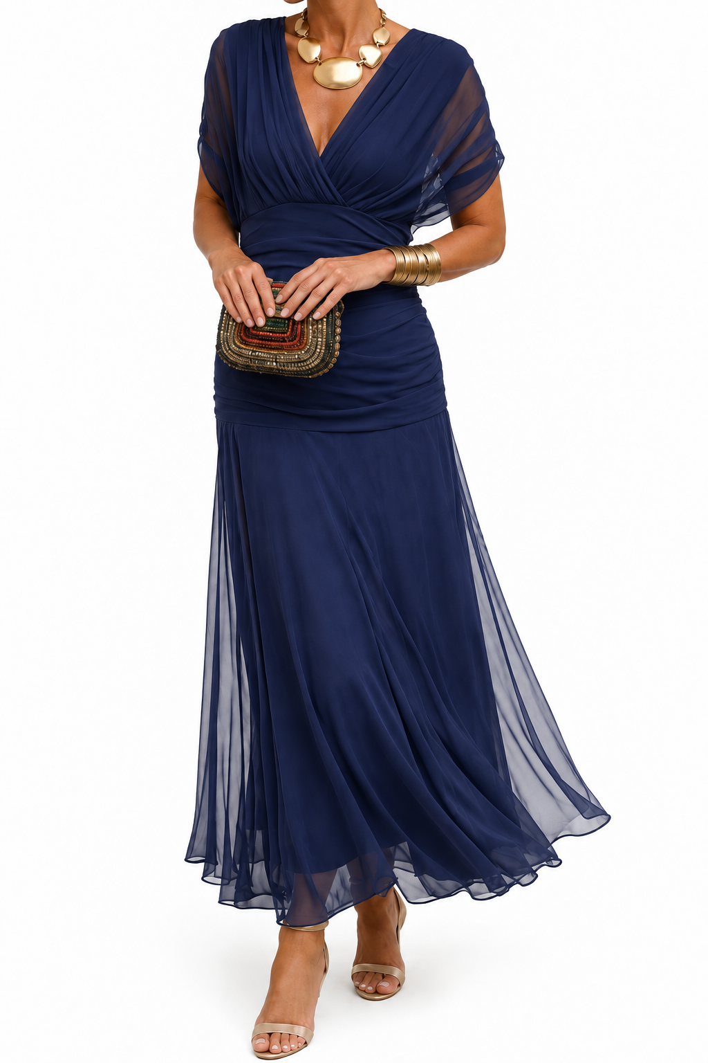 MIKAELA | Long Off-Shoulder Dress