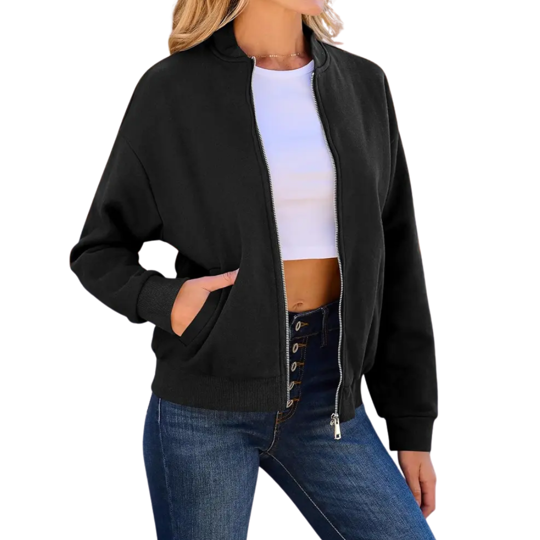 HARUKI™ – Dark Gothic Zip-Up Sweatshirt Jacket