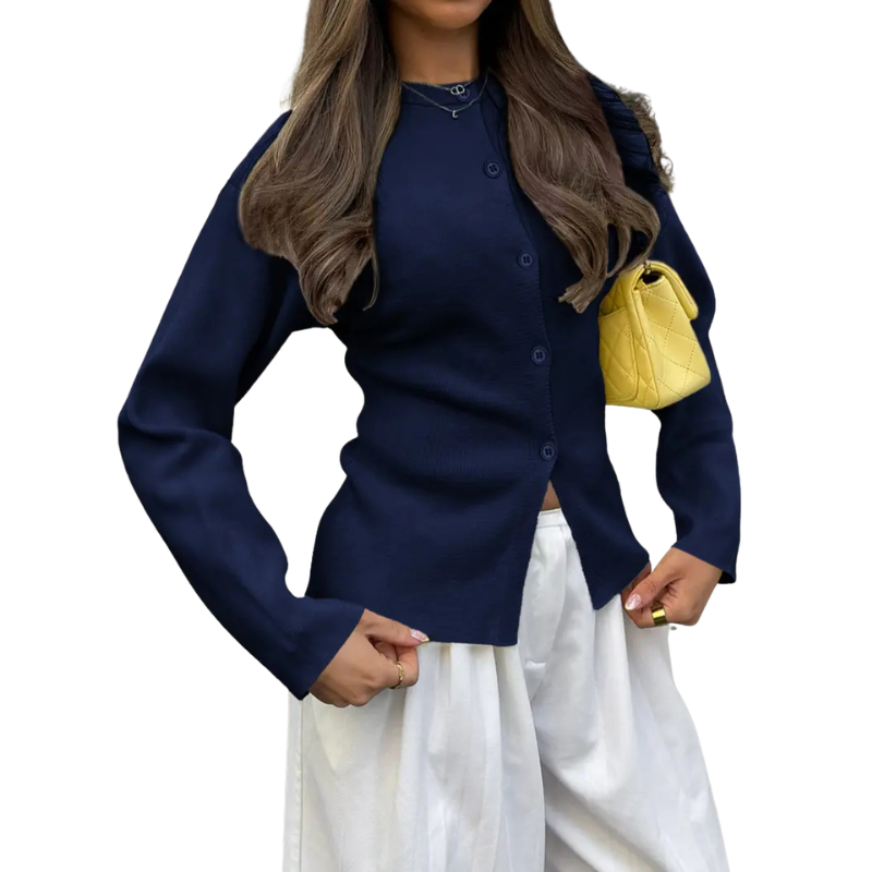 LIZEL™ – Slim Fit Long Sleeve Cardigan
