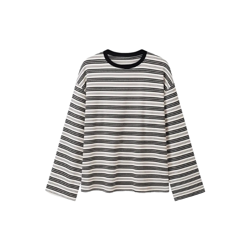 SOFIE™ – Chic Striped Long Sleeve Top