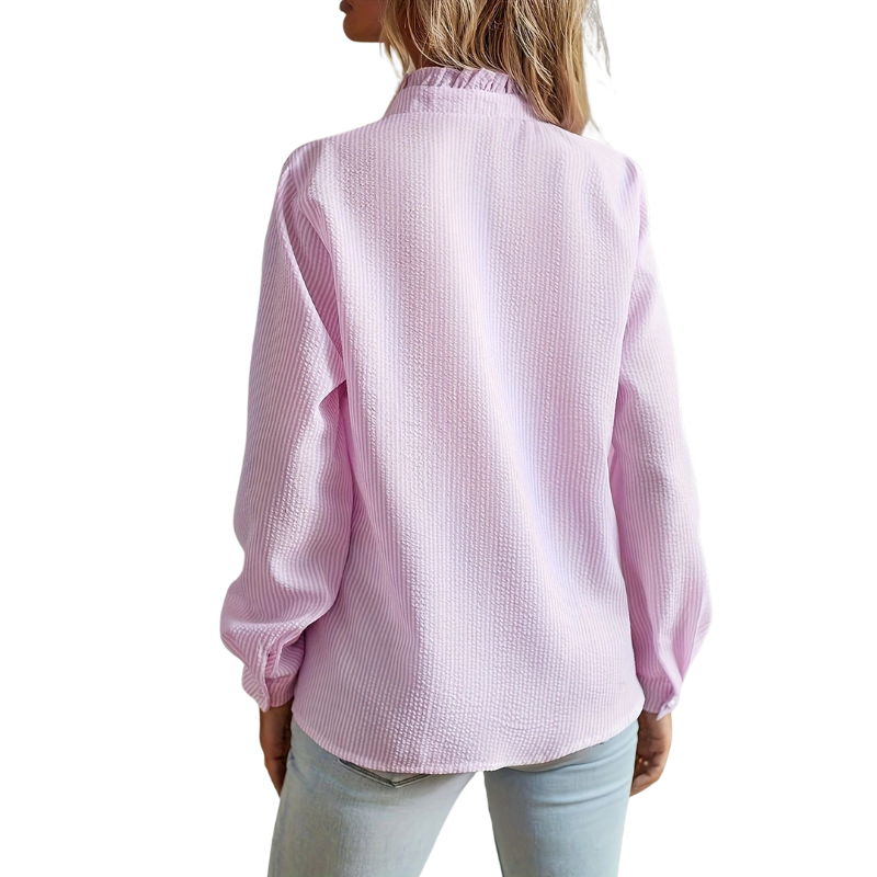 JAMAICA™ – Polished Bishop Sleeve Blouse