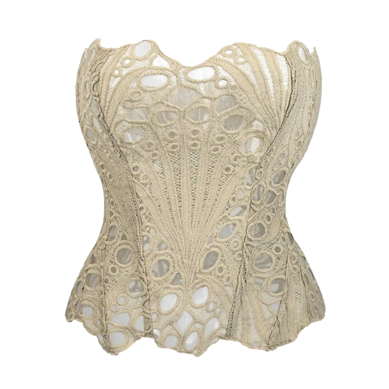 GEORGIA™ – Chic Lace Up Shapewear Corset Top
