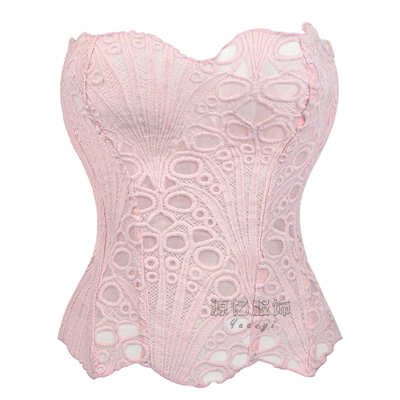 GEORGIA™ – Chic Lace Up Shapewear Corset Top
