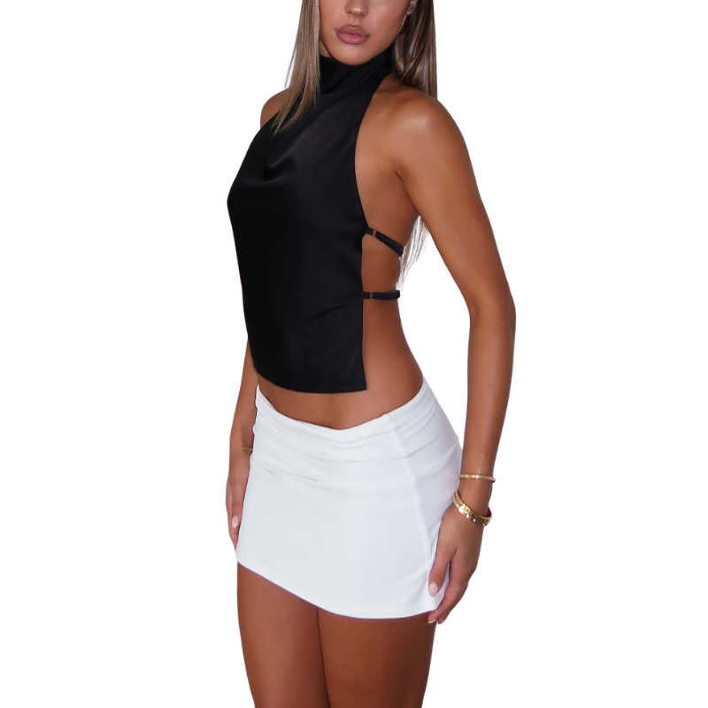 JOSIE™ – Minimalist Sleeveless Halter Summer Tank Top