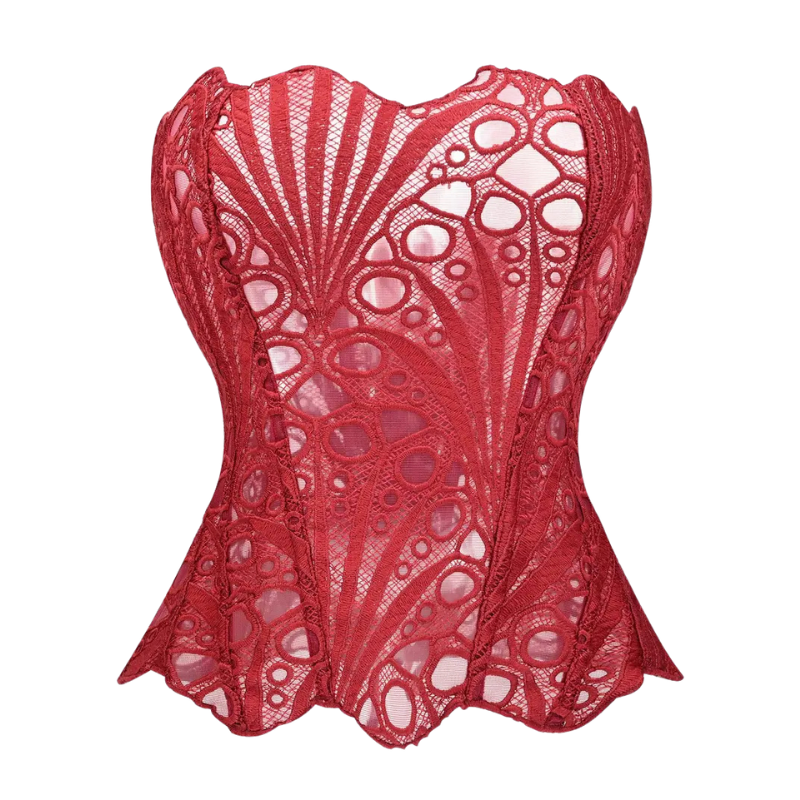 GEORGIA™ – Chic Lace Up Shapewear Corset Top