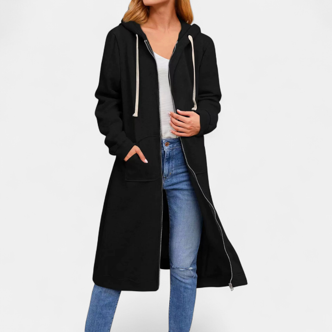 ZODIE™ – Relaxed Zip-Up Long Hoodie Sweatshirt