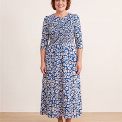 Blue Daisy Garden Pocket Maxi Dress – view 2