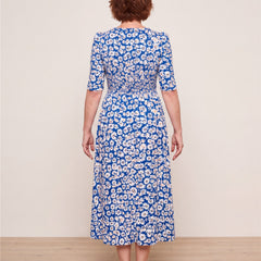 Blue Daisy Garden Pocket Maxi Dress – view 7