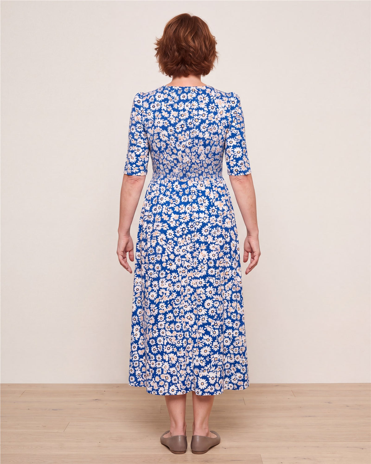 Blue Daisy Garden Pocket Maxi Dress – view 7