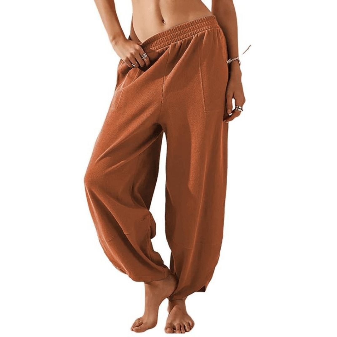 BRINLEY™ – Relaxed Wide-Leg Harem Pants