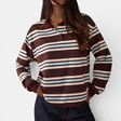 HUXLEY™ – Retro Stripe Contrast Polo Tee