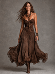 Ophelia | Lace Corset Maxi Dress for Women