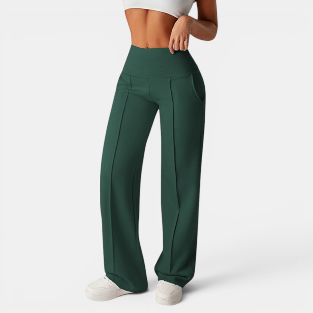 KENDRIX™ – Flowy High-Waist Wide-Leg Pants