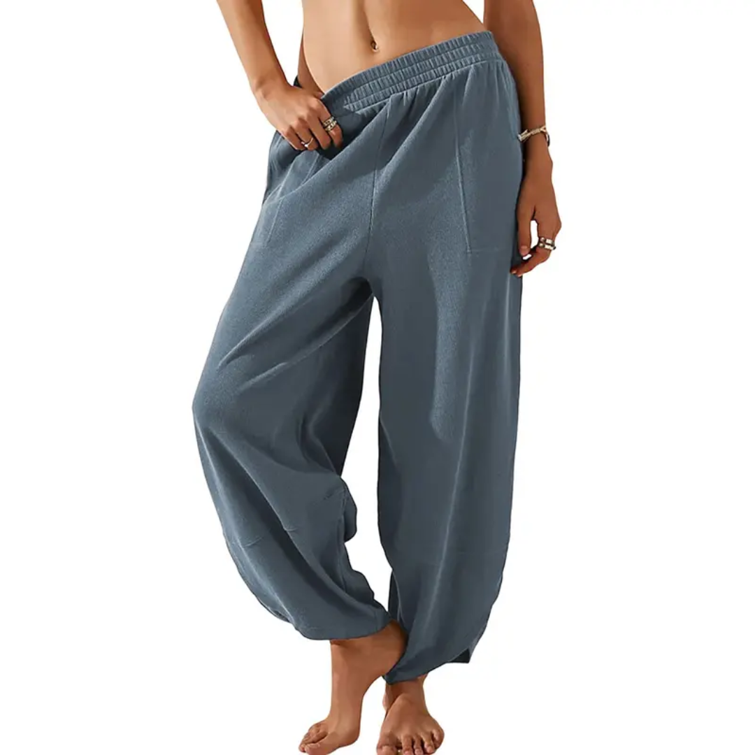 BRINLEY™ – Relaxed Wide-Leg Harem Pants