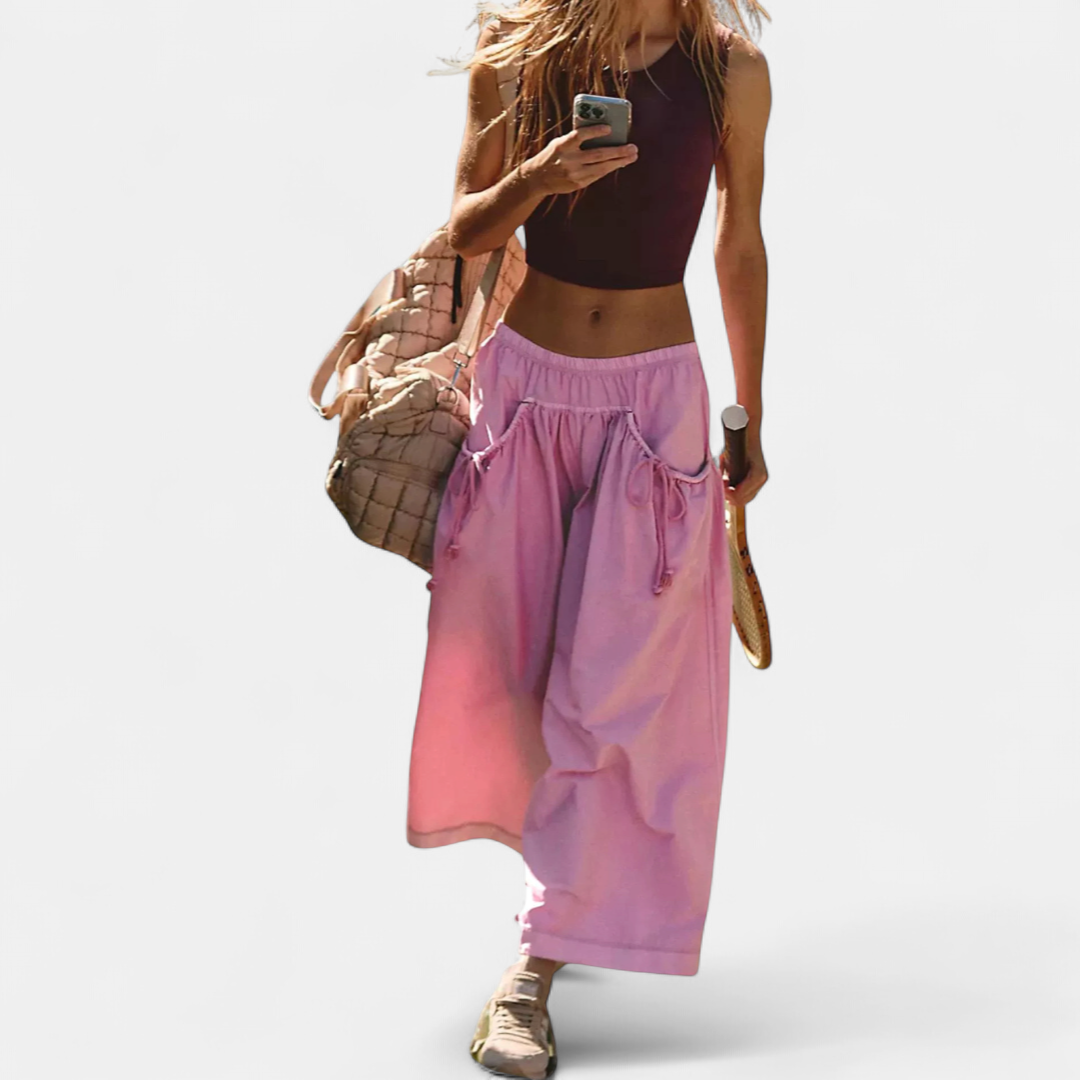 TIMBER™ – Relaxed Wide Leg Drawstring Pants