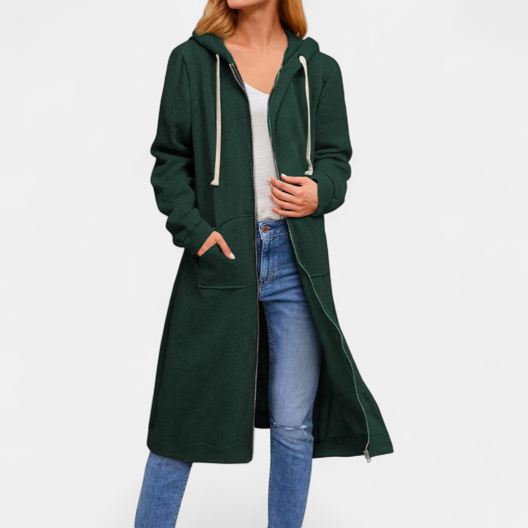 ZODIE™ – Relaxed Zip-Up Long Hoodie Sweatshirt