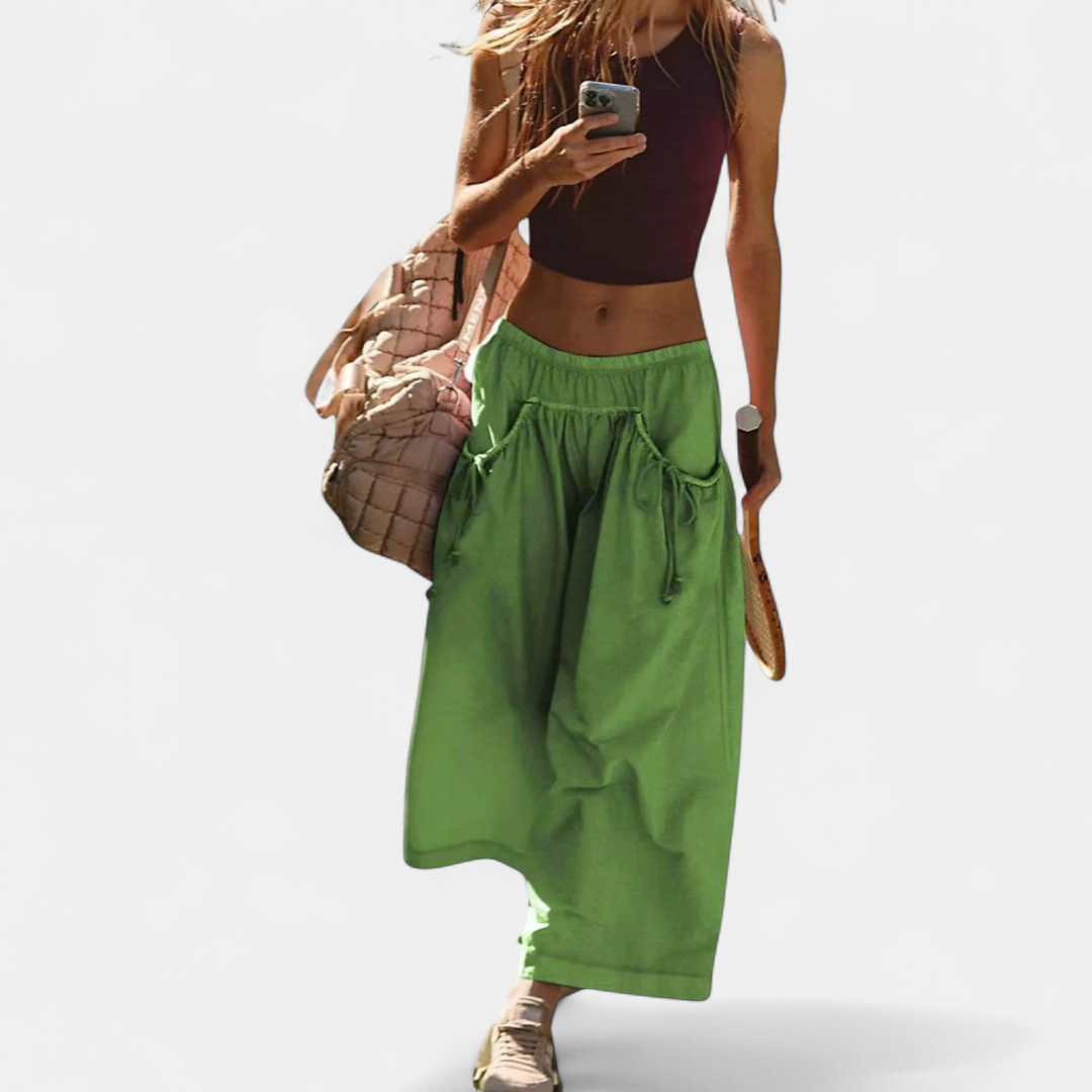TIMBER™ – Relaxed Wide Leg Drawstring Pants