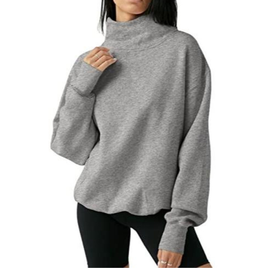 ROUX™ – Cozy Oversized Turtleneck Sweatshirt