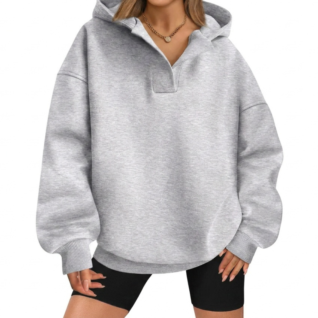 DARLA™ – Cozy Oversized Fleece Hoodie