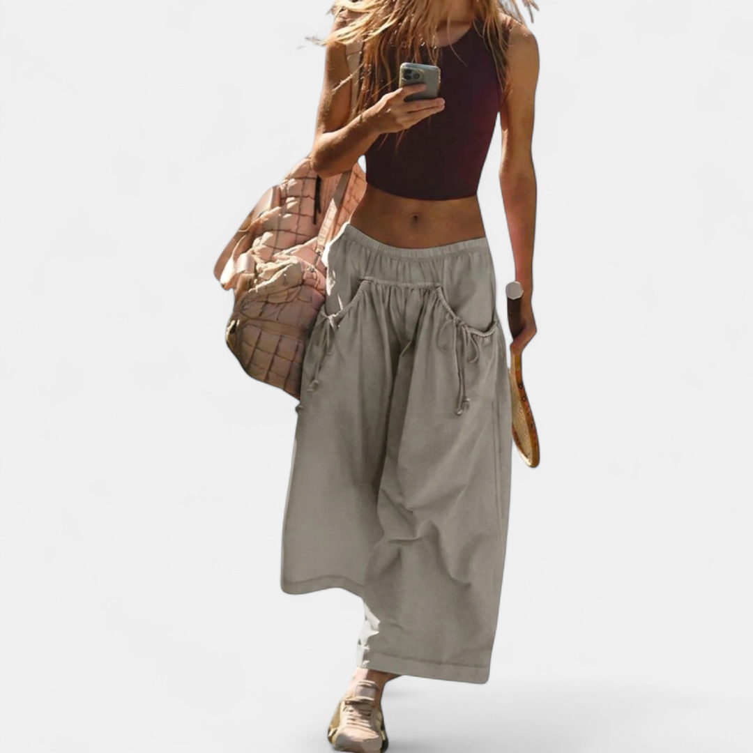 TIMBER™ – Relaxed Wide Leg Drawstring Pants