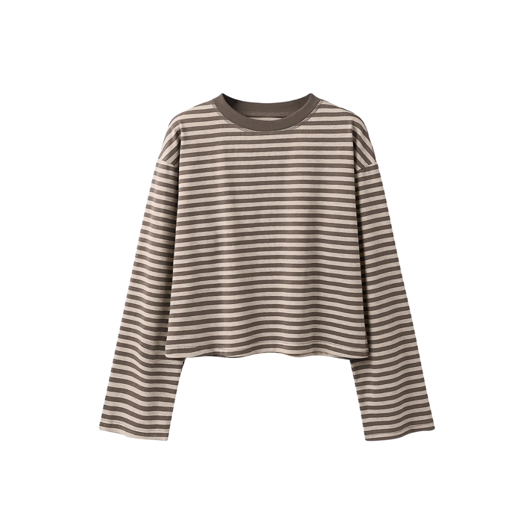 REAGAN™ – Relaxed Colorblock Striped Tee