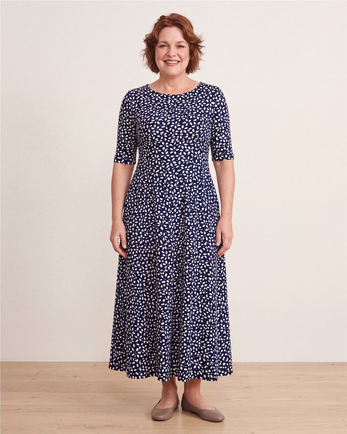 Midnight Bloom Pocket Maxi Dress – view 1