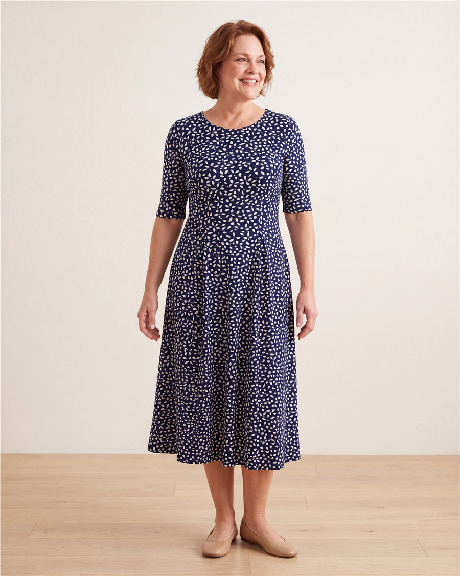 Midnight Bloom Pocket Maxi Dress – view 2
