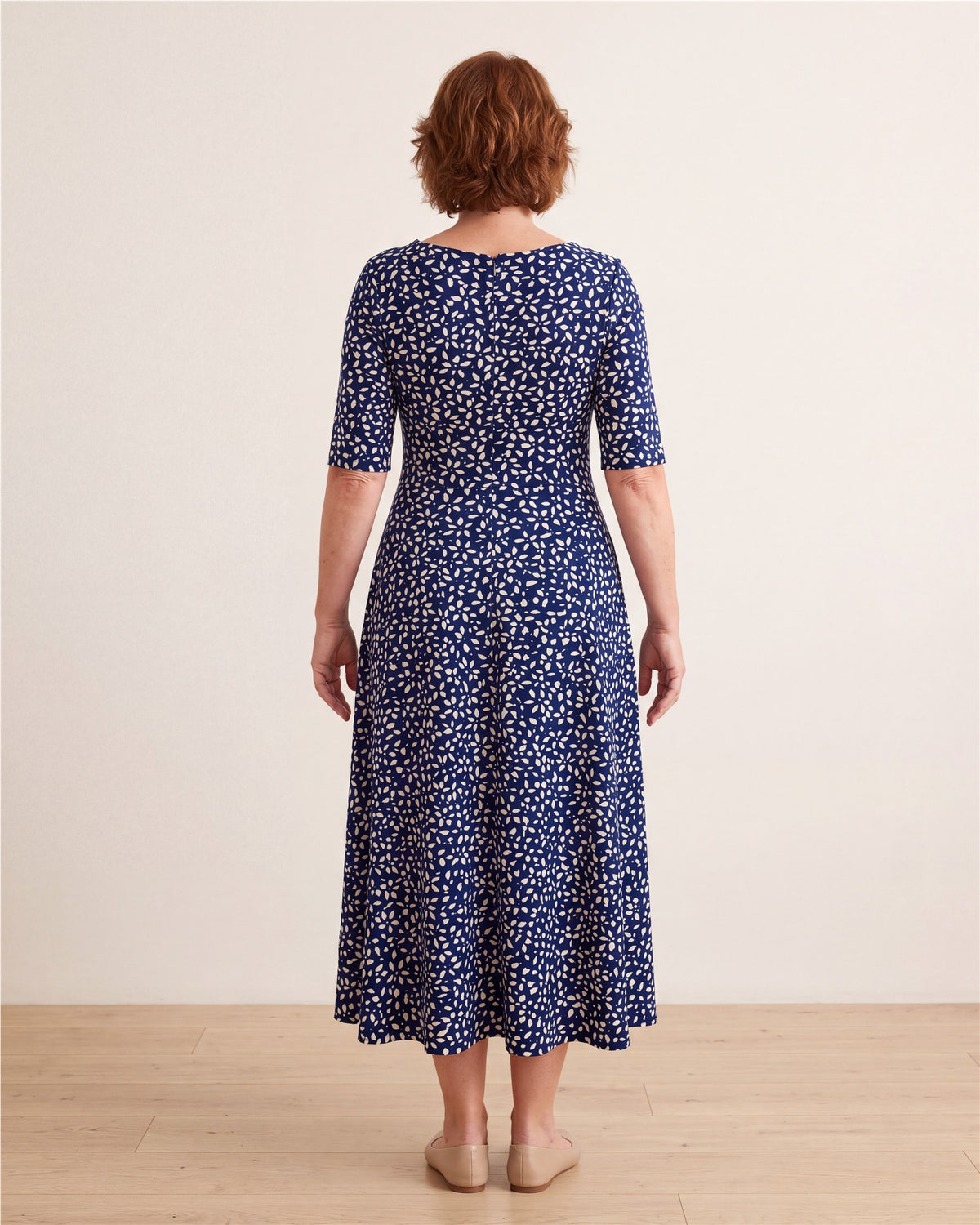 Midnight Bloom Pocket Maxi Dress – view 5