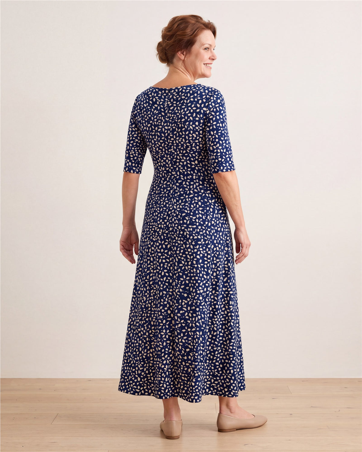 Midnight Bloom Pocket Maxi Dress – view 6