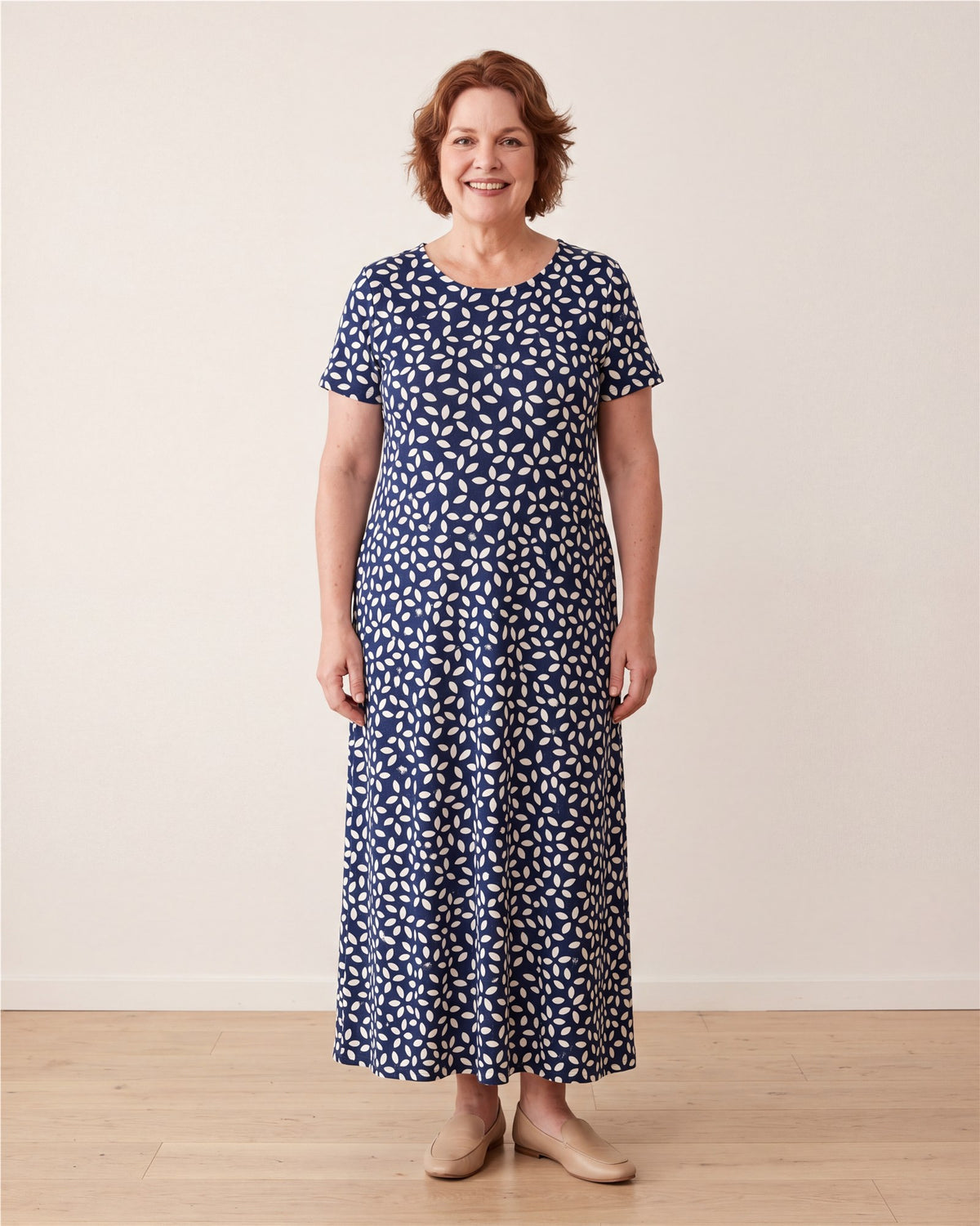 Midnight Bloom Pocket Maxi Dress – view 7
