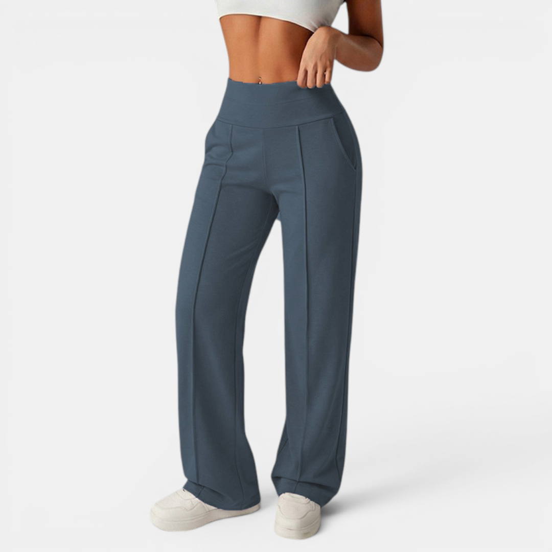KENDRIX™ – Flowy High-Waist Wide-Leg Pants