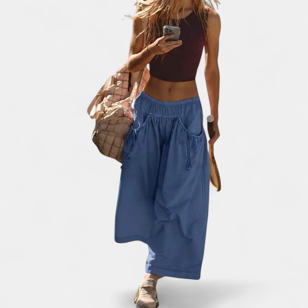 TIMBER™ – Relaxed Wide Leg Drawstring Pants