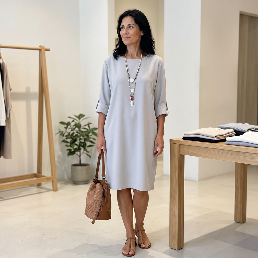 Odette styled by Alenne in the boutique