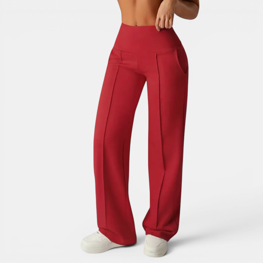 KENDRIX™ – Flowy High-Waist Wide-Leg Pants