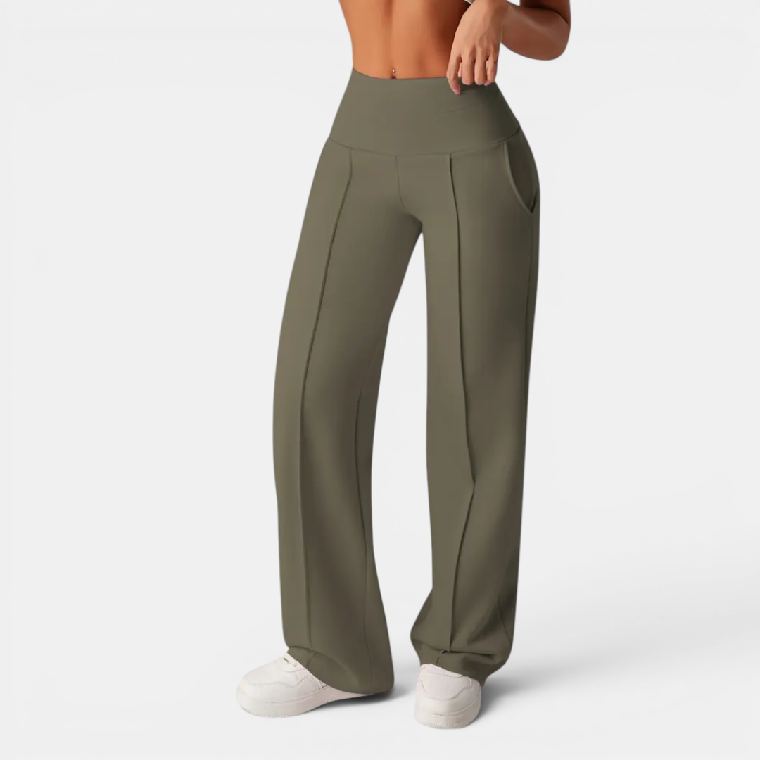 KENDRIX™ – Flowy High-Waist Wide-Leg Pants