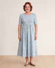 Seaside Mosaic Pocket Maxi Dress