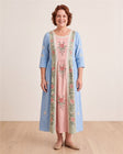 Vintage Rose Garden Patchwork Pocket Dress