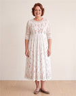 Whispering Wildflower Pocket Midi Dress