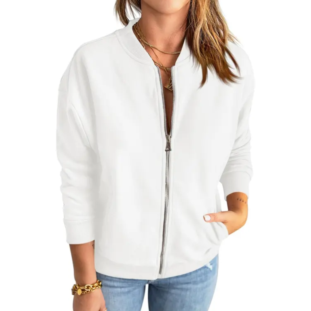 HARUKI™ – Dark Gothic Zip-Up Sweatshirt Jacket
