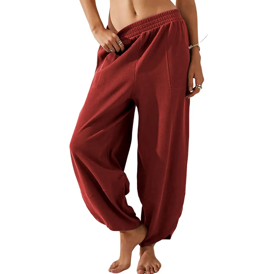 BRINLEY™ – Relaxed Wide-Leg Harem Pants