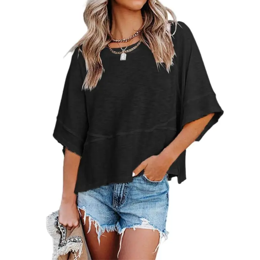 JOSLYN™ – Relaxed Batwing Sleeve Blouse